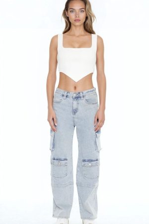 Ribbed Sweater-Knit Crop Top