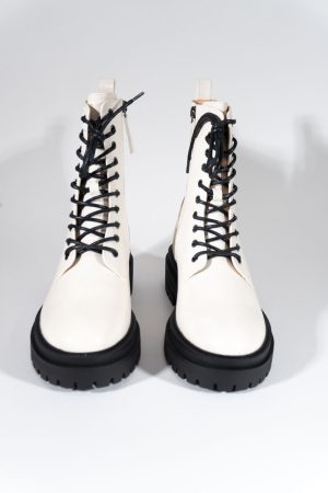 Lace-Up Ankle Boots