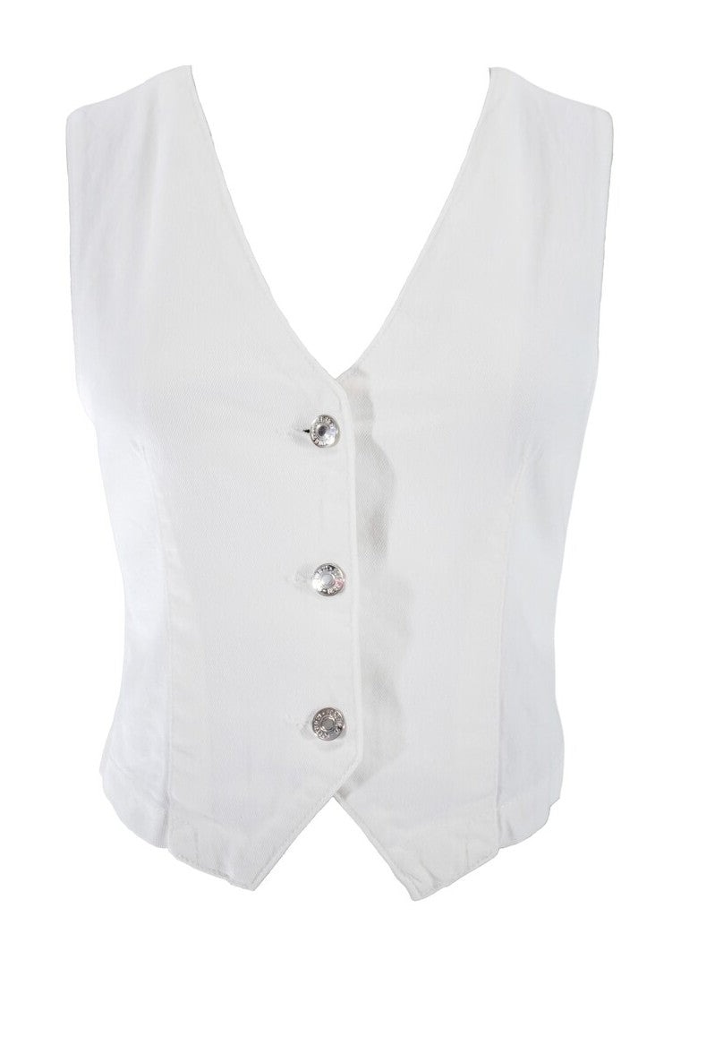 Stretch Denim Vest - Image 2