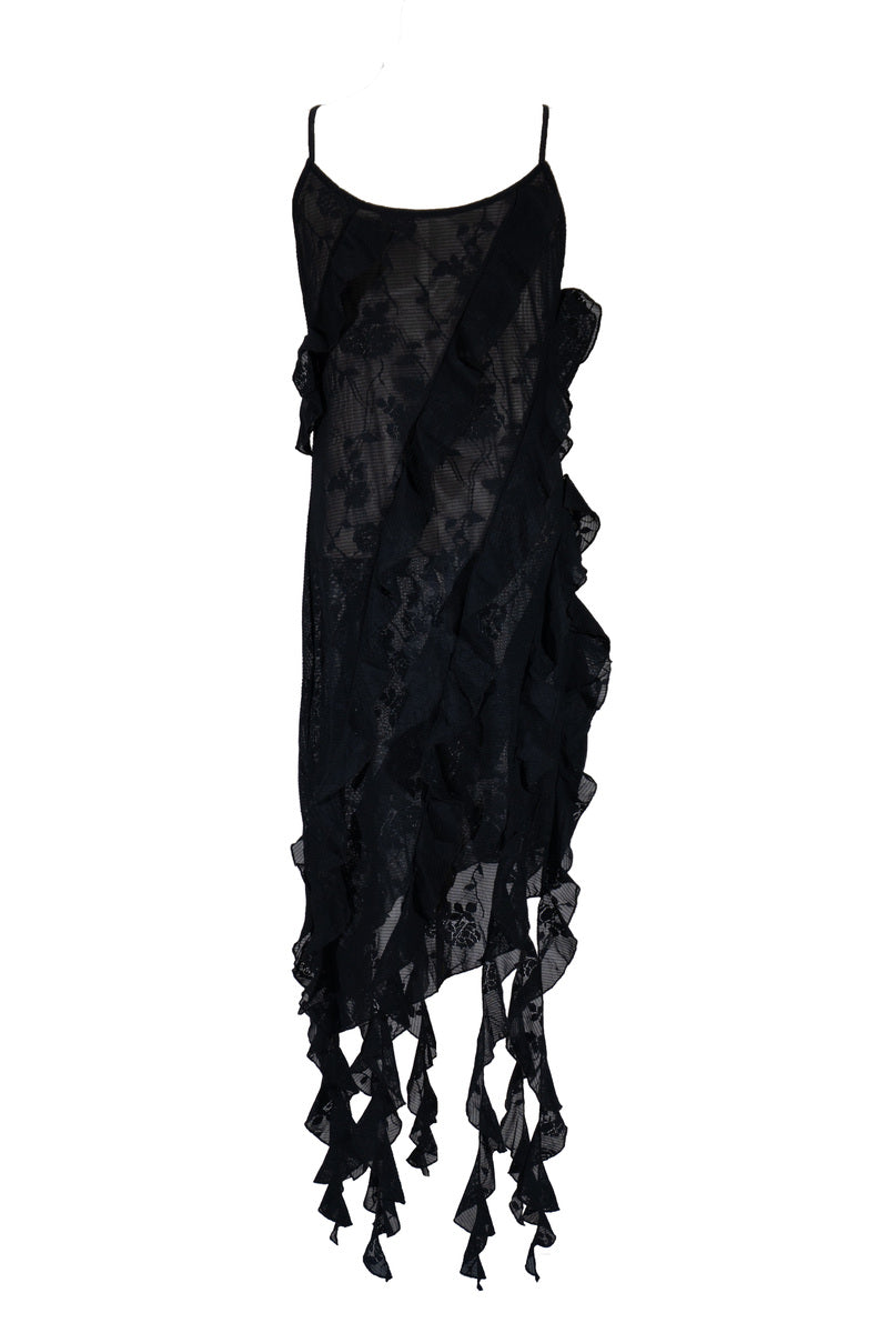 Plus Size Cascading Ruffle Dress - Image 2