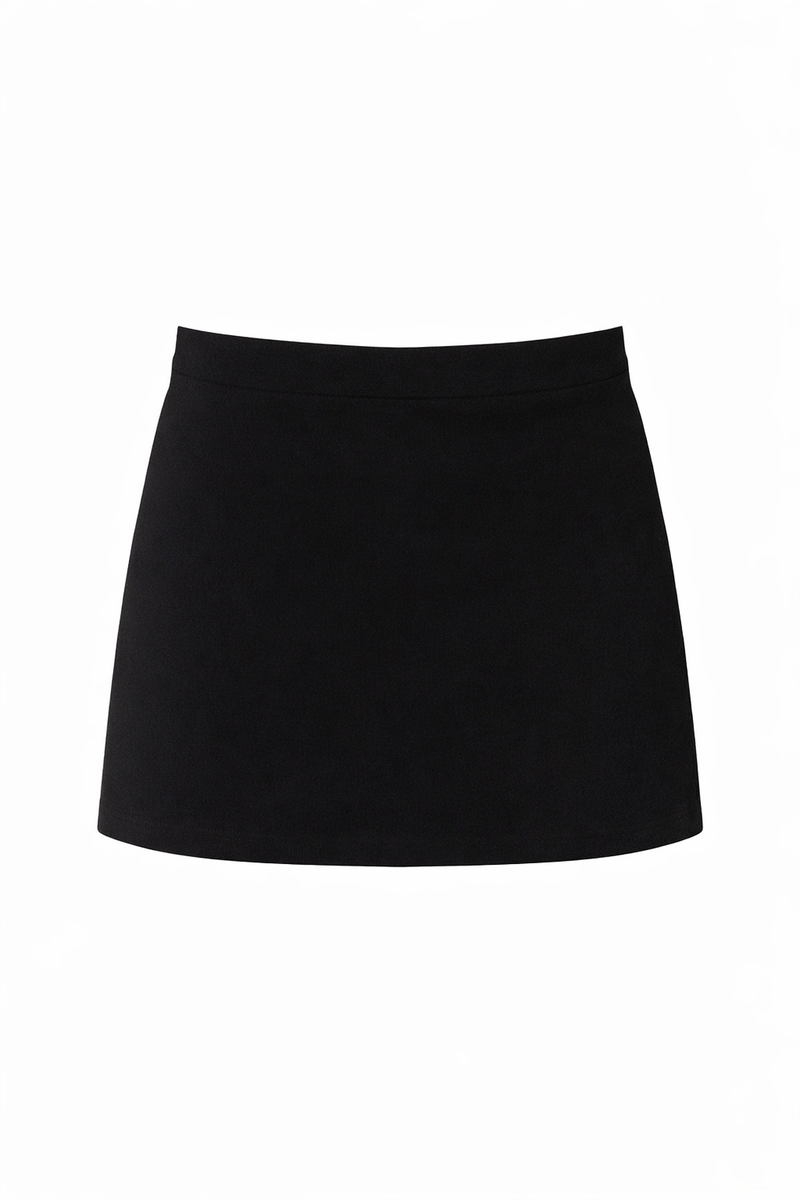 Plus Size A-Line Mini Skirt - Image 3