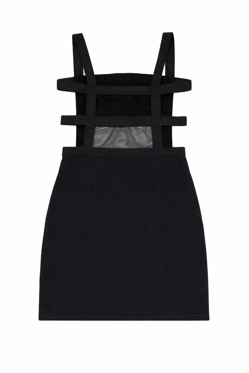Cut-Out Sleeveless Mini Dress - Image 3