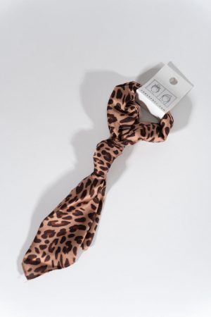 Leopard Print Head Wrap Scarf