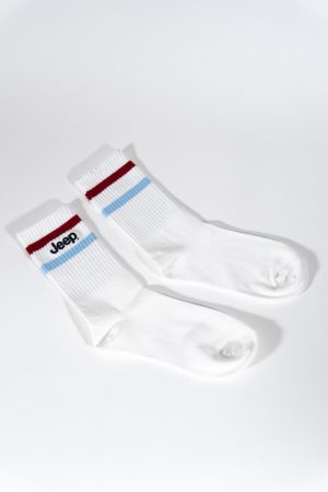JeepĀ® Striped Ankle Socks