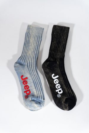 Jeep® Ribbed Crew Socks – 2 Pack