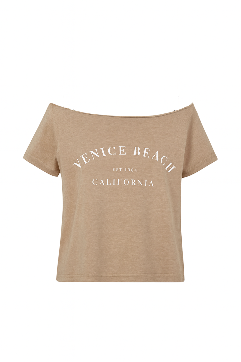 Venice Beach Distressed Graphic Tee