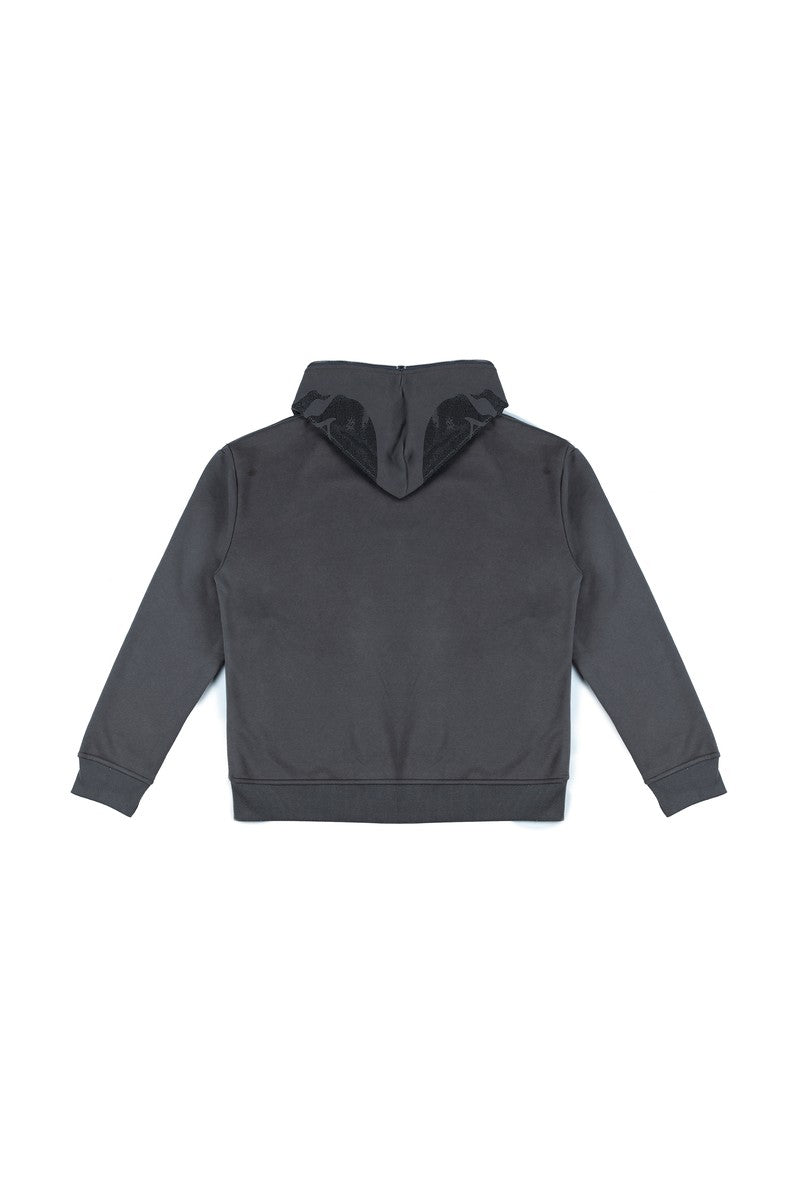 Skeleton Graphic Zip-Up Hoodie - Image 5