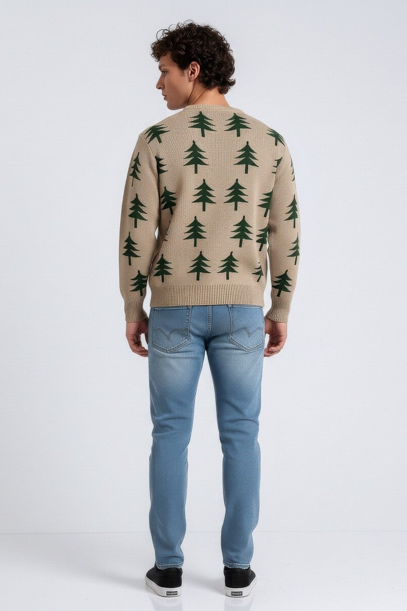 Pine Tree Holiday Sweater - Image 2