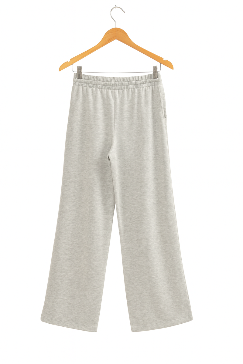 Wide-Leg Scuba Sweatpants - Image 2