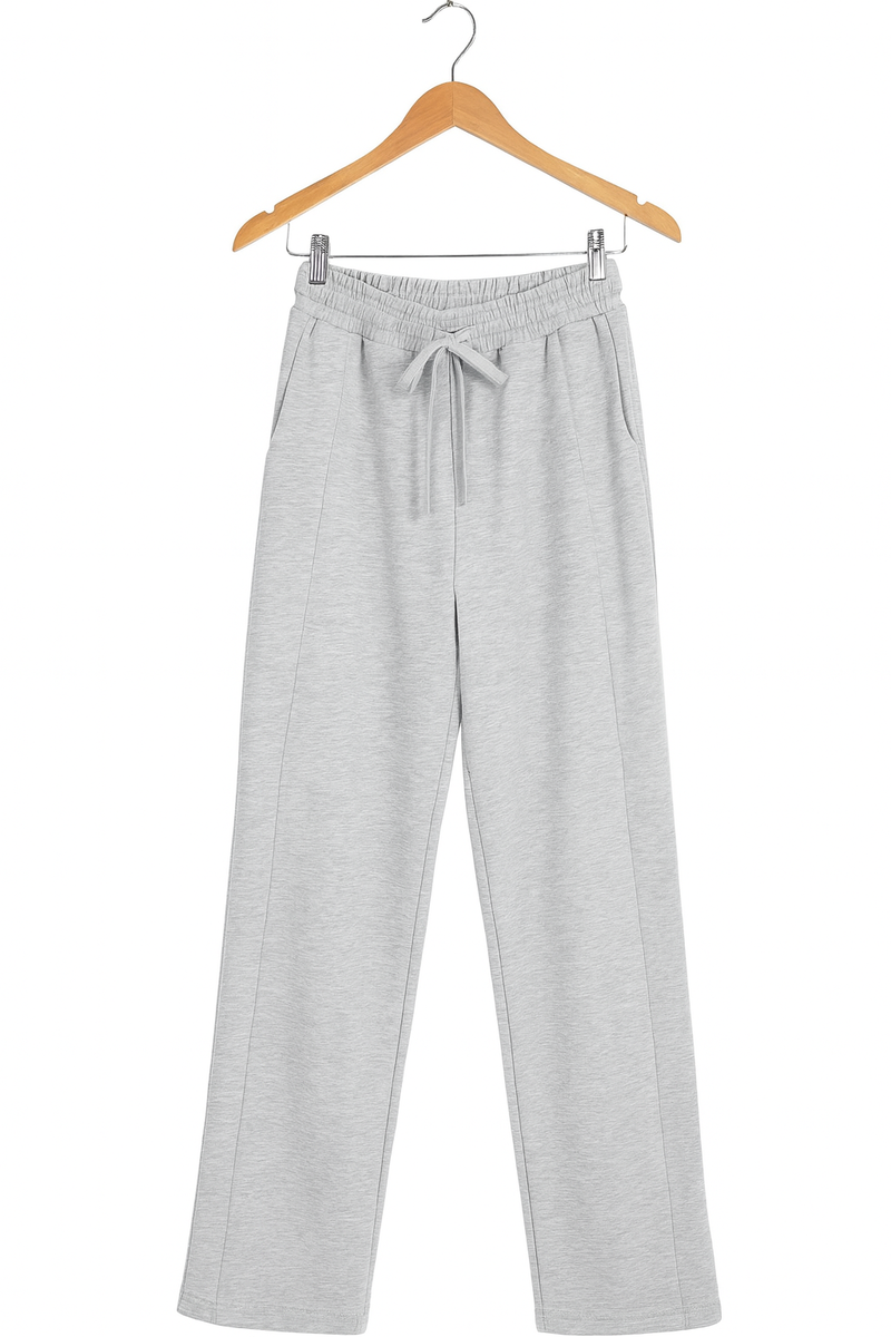 Wide-Leg Scuba Sweatpants - Image 3