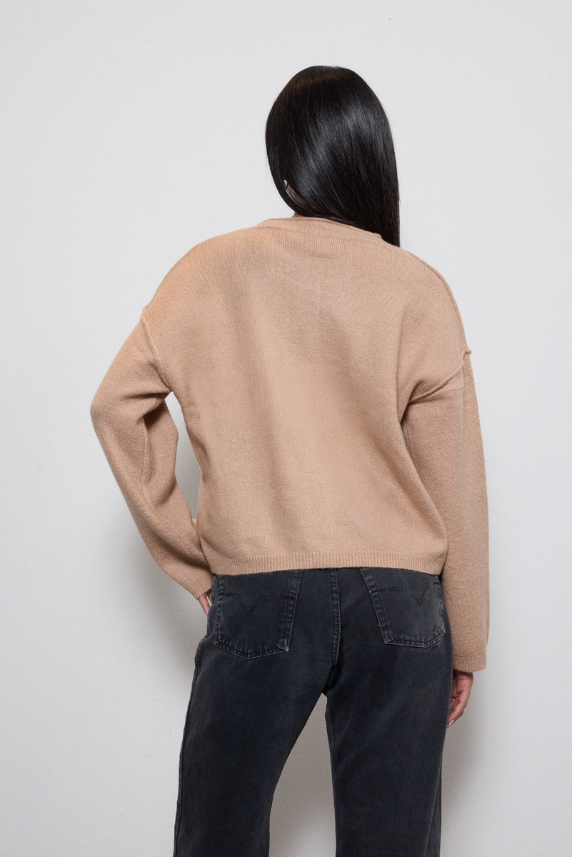 Button-Front Knit Cardigan - Image 3