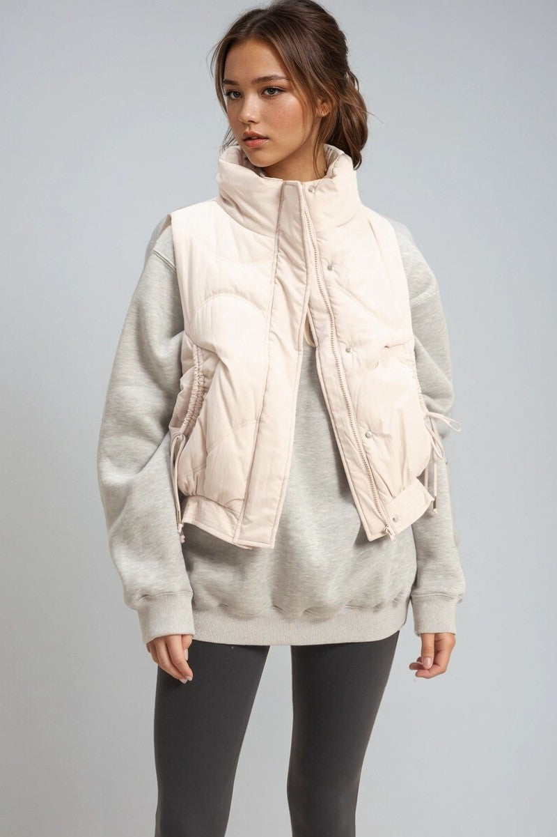 Quilted Puffer Vest - Image 6