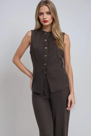 Knit Vest & Pant Set