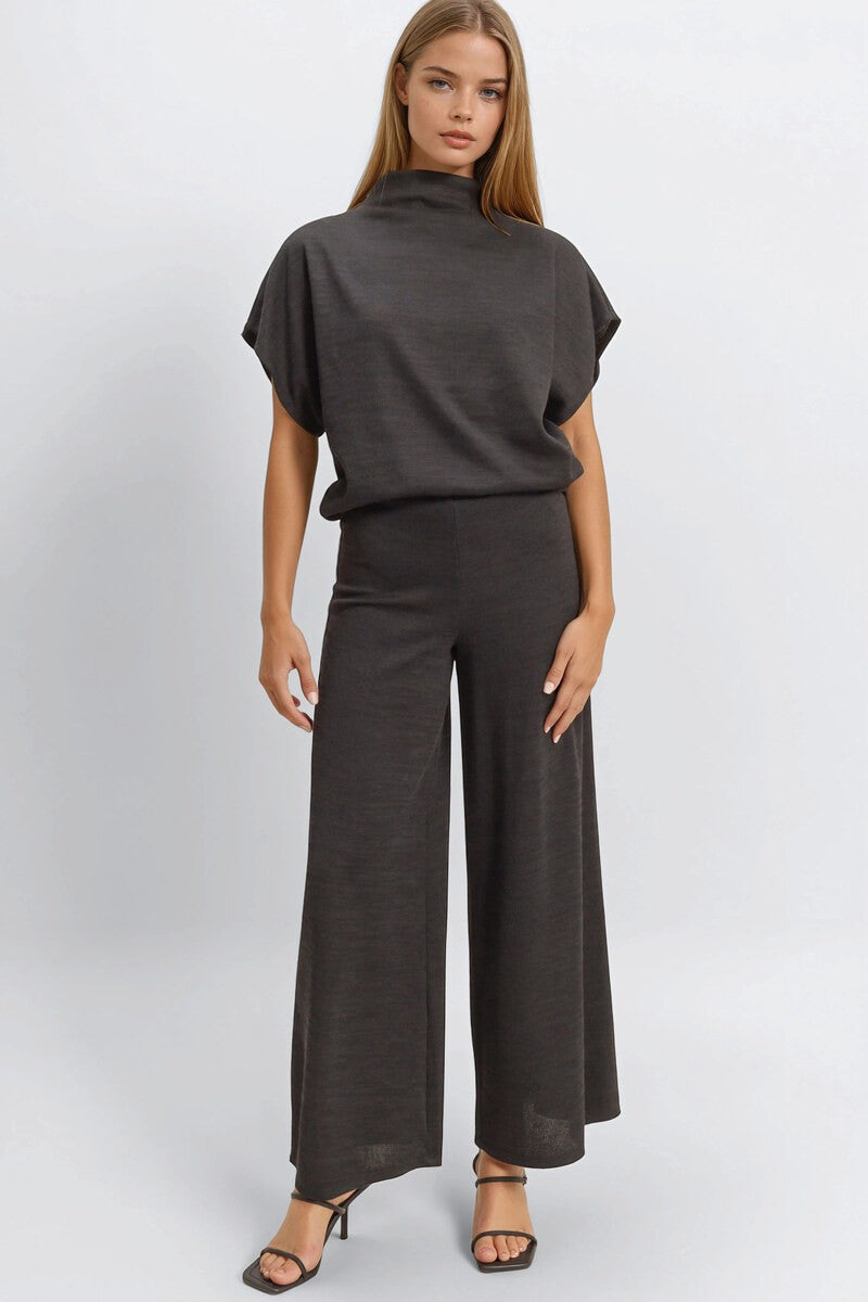 Mockneck Top and Pant Set - Image 6