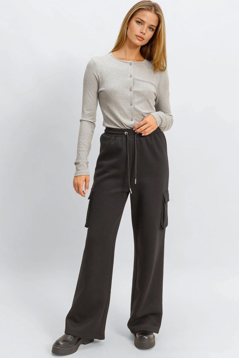 Ribbed Button-Front Cardigan Top - Image 6