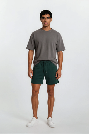 Fleece Drawstring Shorts
