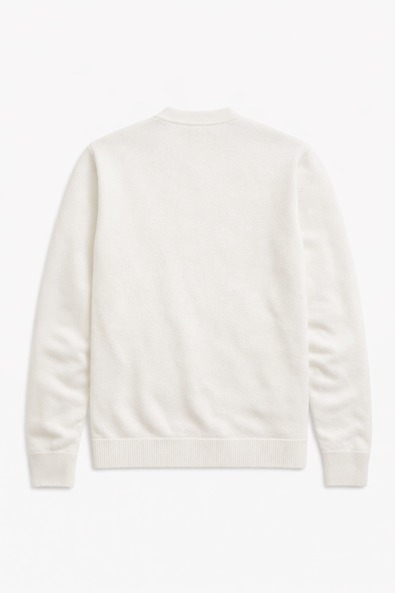 Long-Sleeve Henley Sweater - Image 5