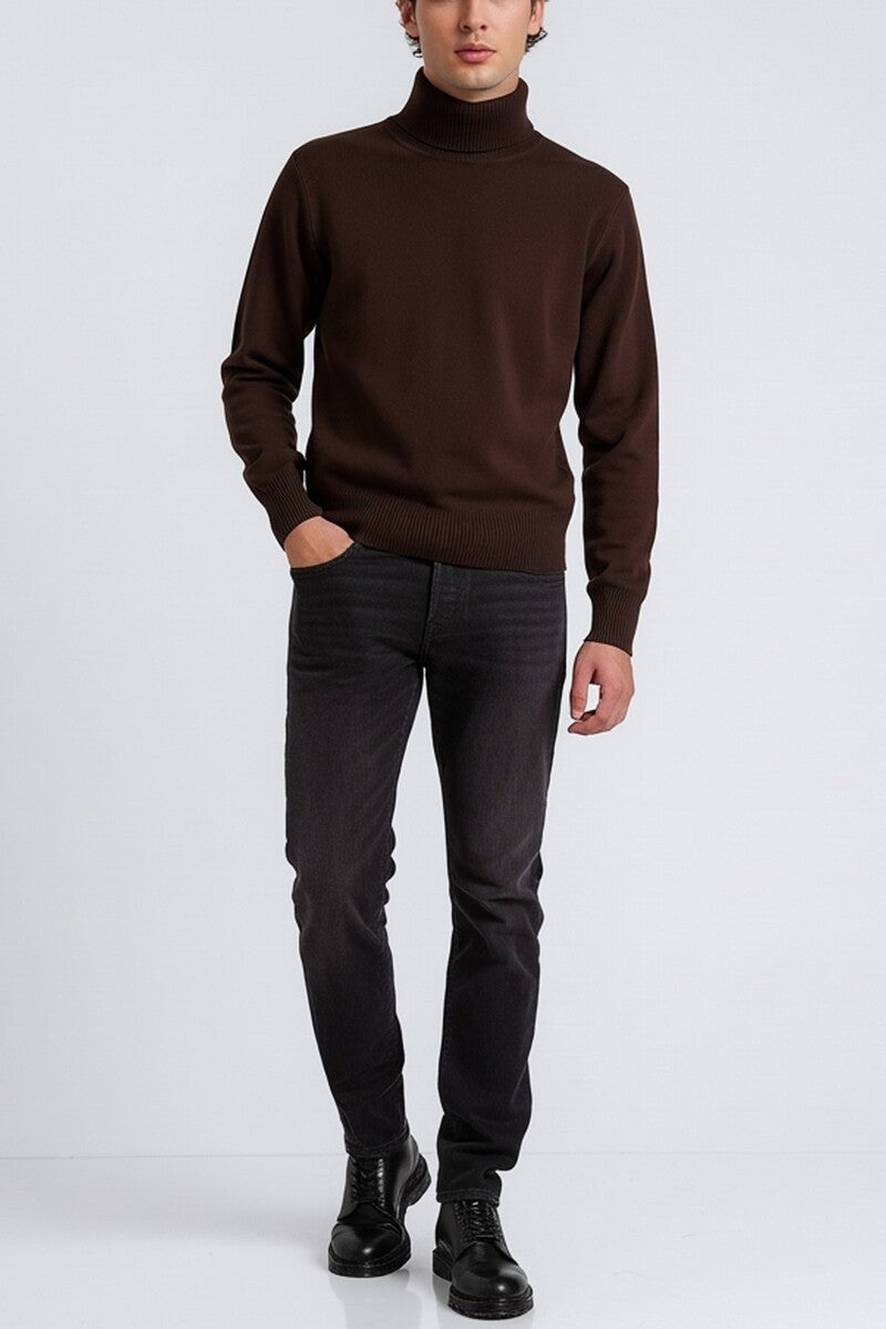 Long-Sleeve Turtleneck Sweater - Image 6