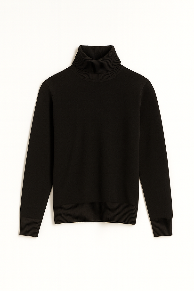 Long-Sleeve Turtleneck Sweater - Image 7