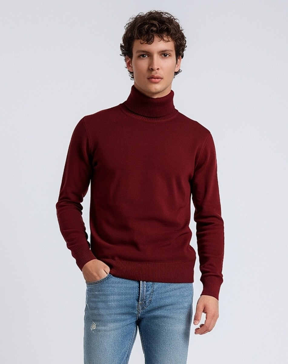 Long-Sleeve Turtleneck Sweater - Image 9