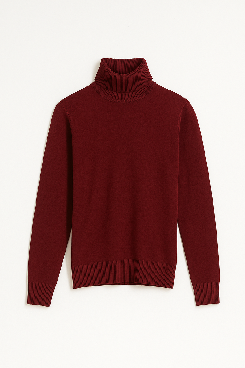 Long-Sleeve Turtleneck Sweater - Image 10