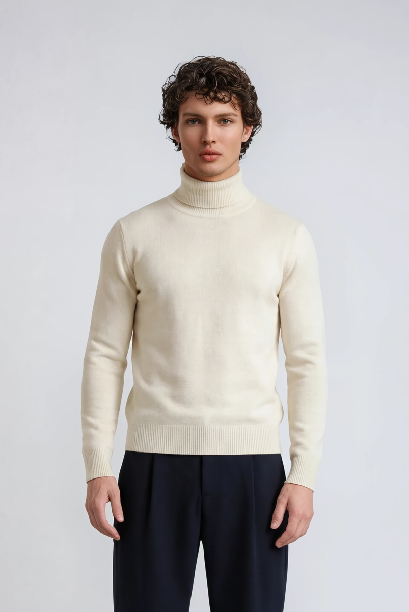 Long-Sleeve Turtleneck Sweater - Image 3