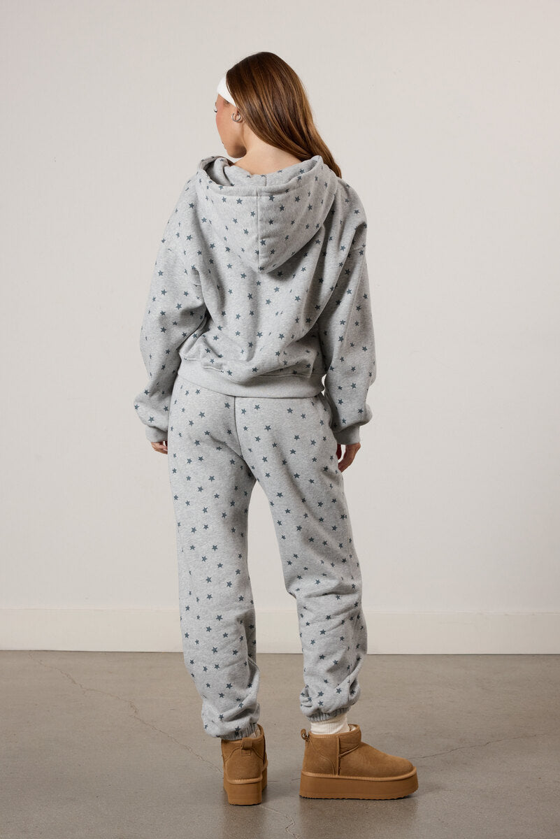Star Print Jogger Sweatpants - Image 2
