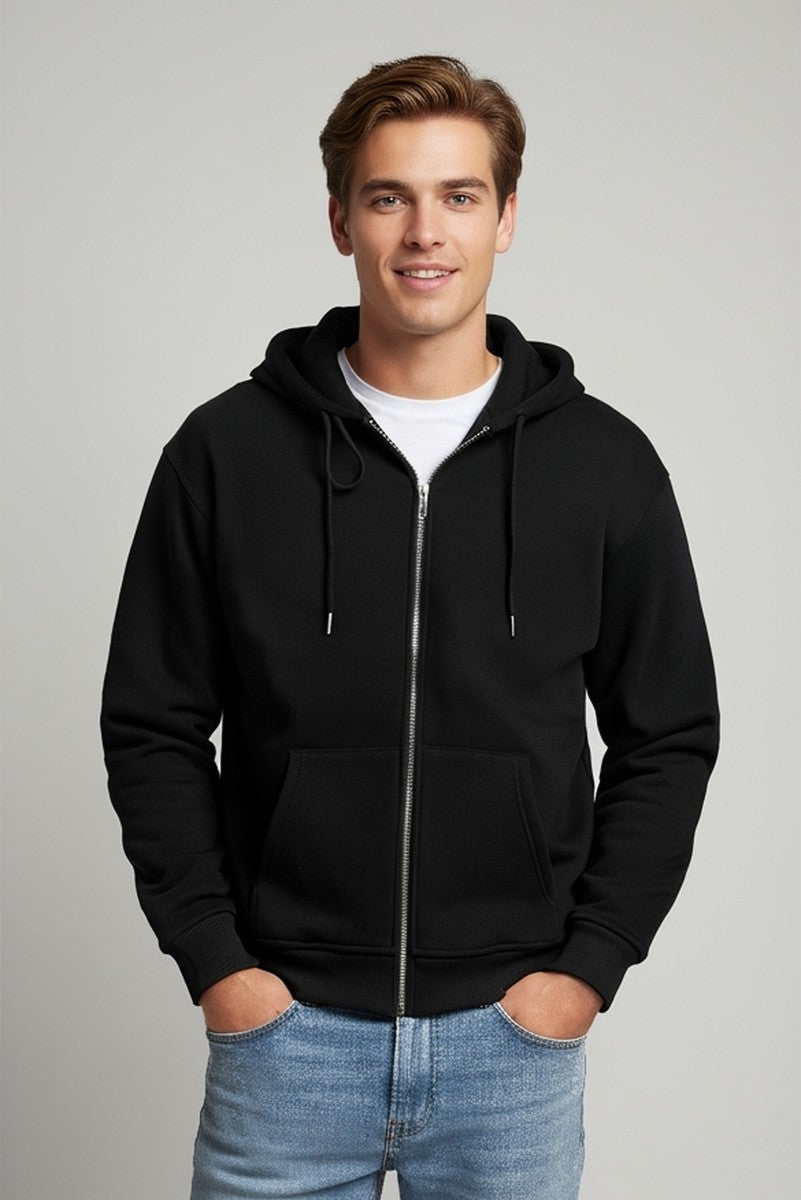 Fleece Zip-Up Hoodie