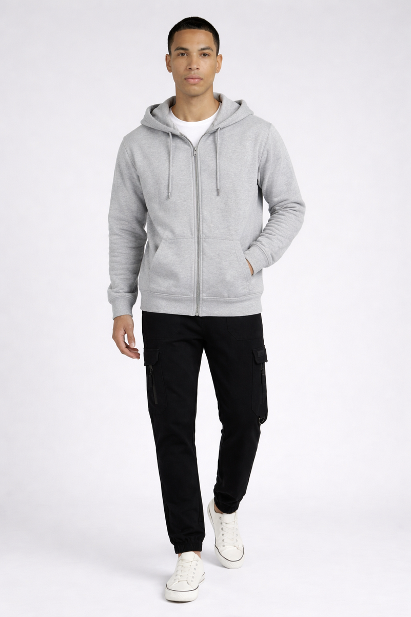 Fleece Zip-Up Hoodie - Image 5