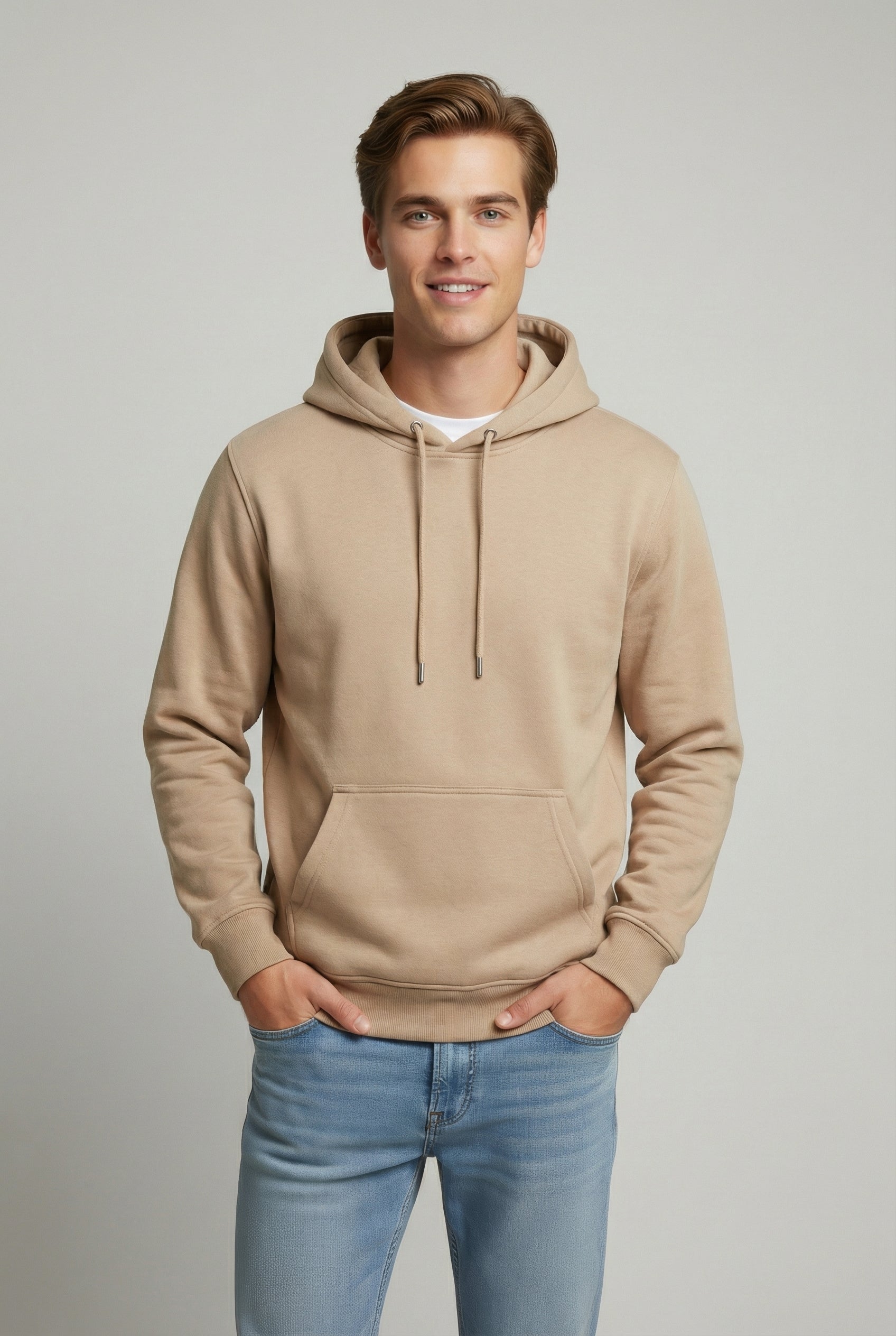 Drawstring Fleece Hoodie - Image 9