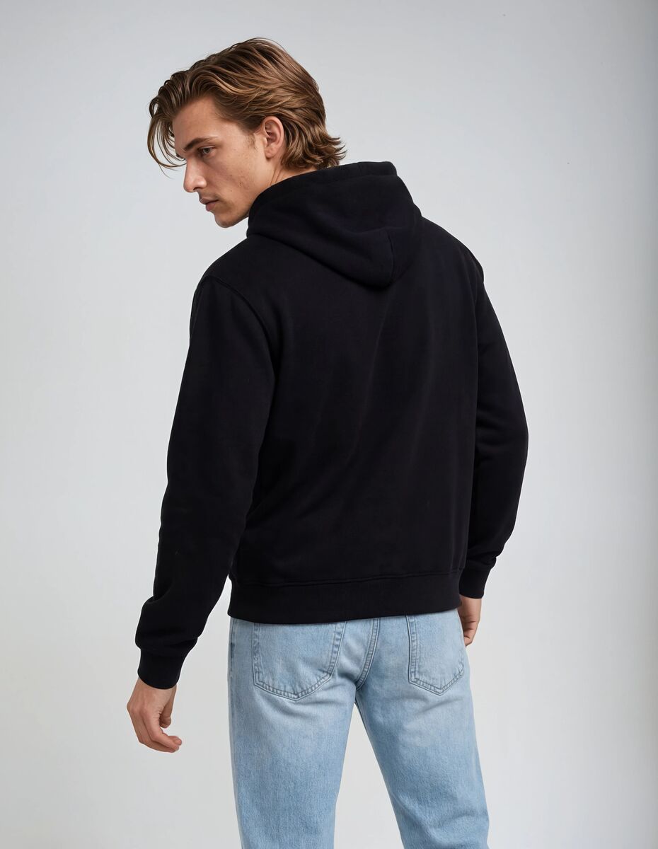 Drawstring Fleece Hoodie - Image 14