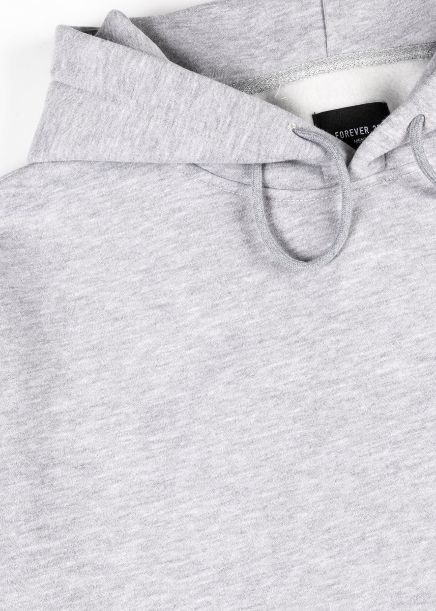 Drawstring Fleece Hoodie - Image 3