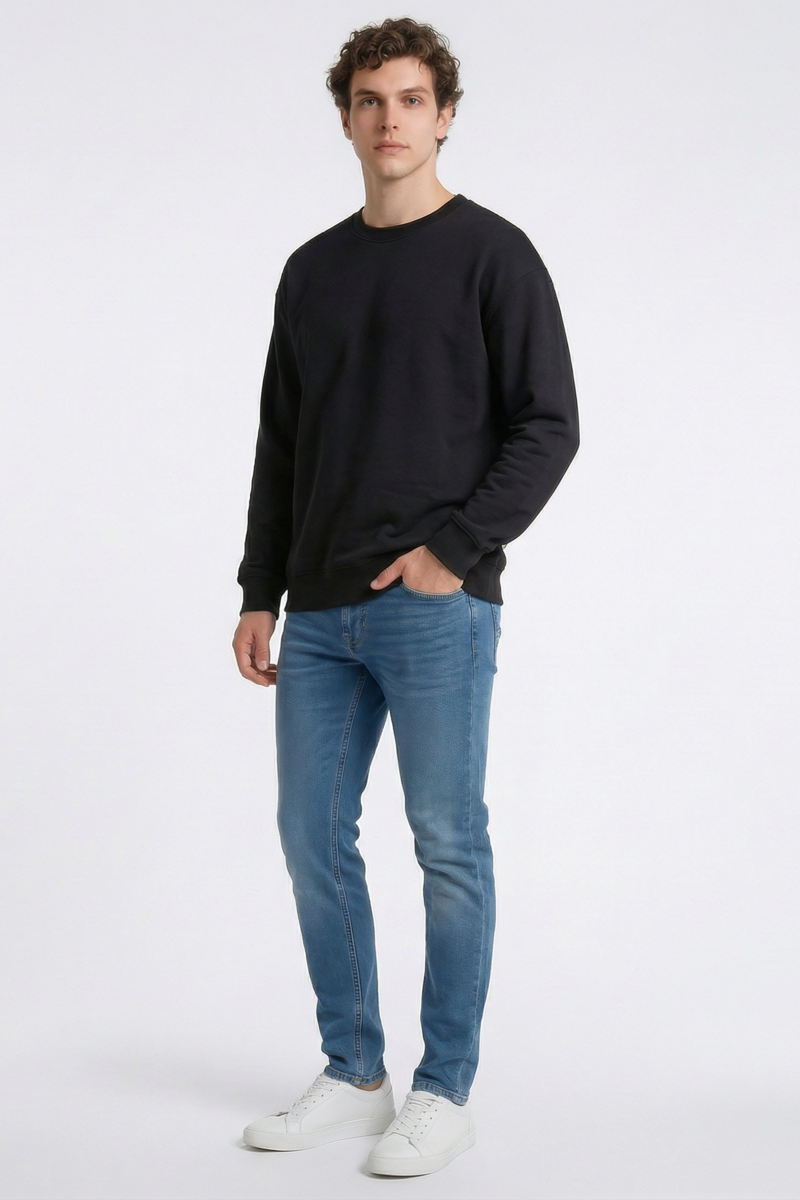 Fleece Crew Neck Pullover - Image 5
