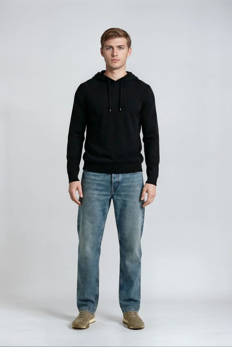Knit Hoodie Sweater - Image 7
