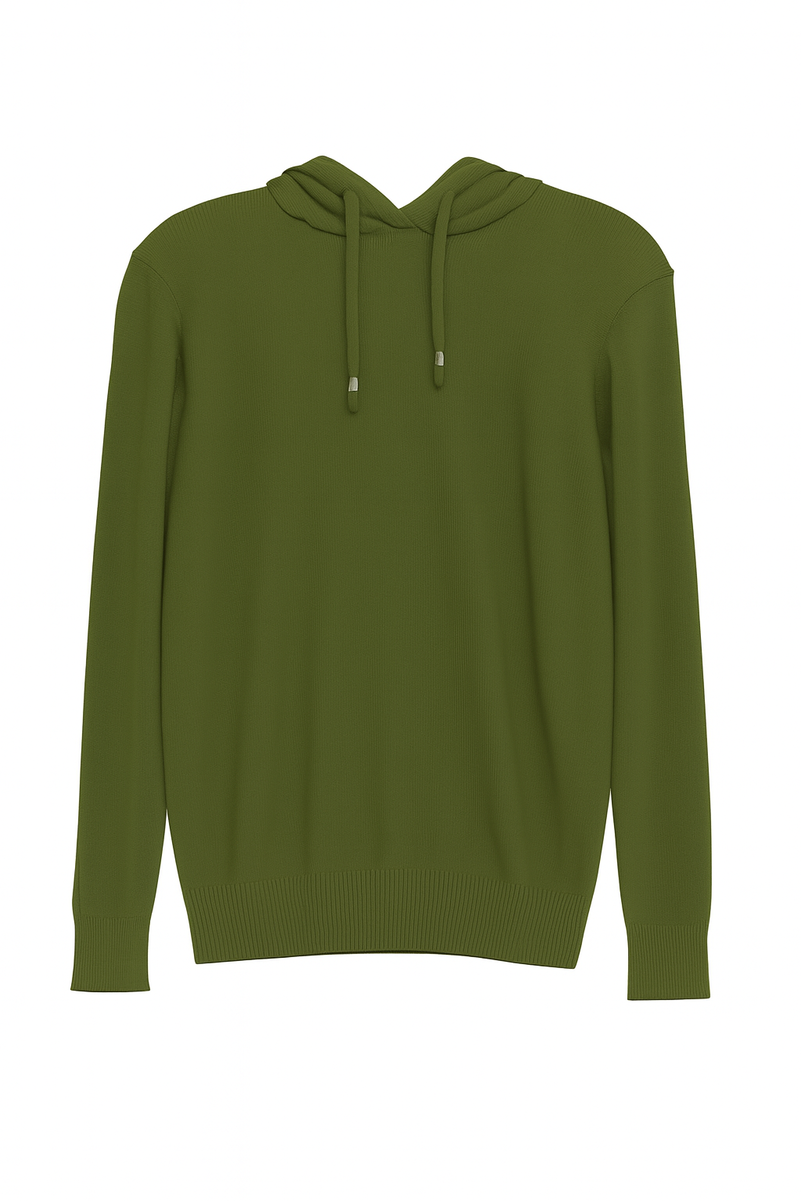 Knit Hoodie Sweater - Image 16