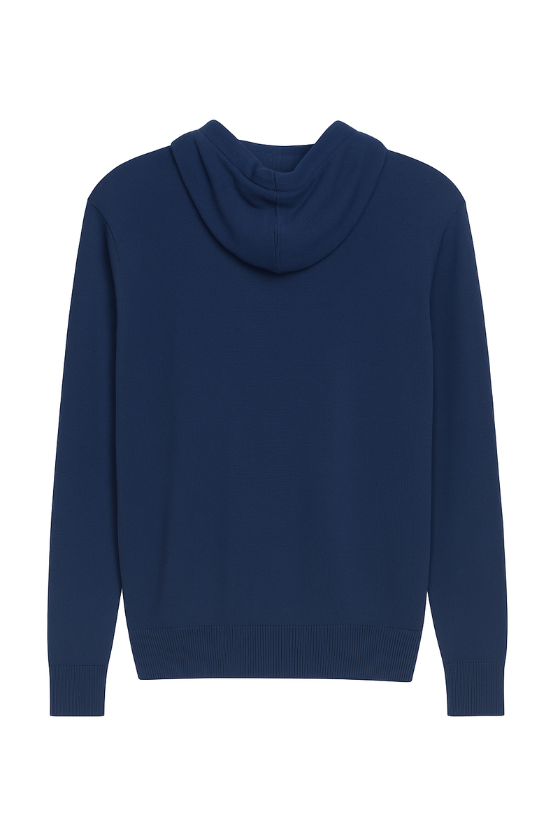 Knit Hoodie Sweater - Image 6