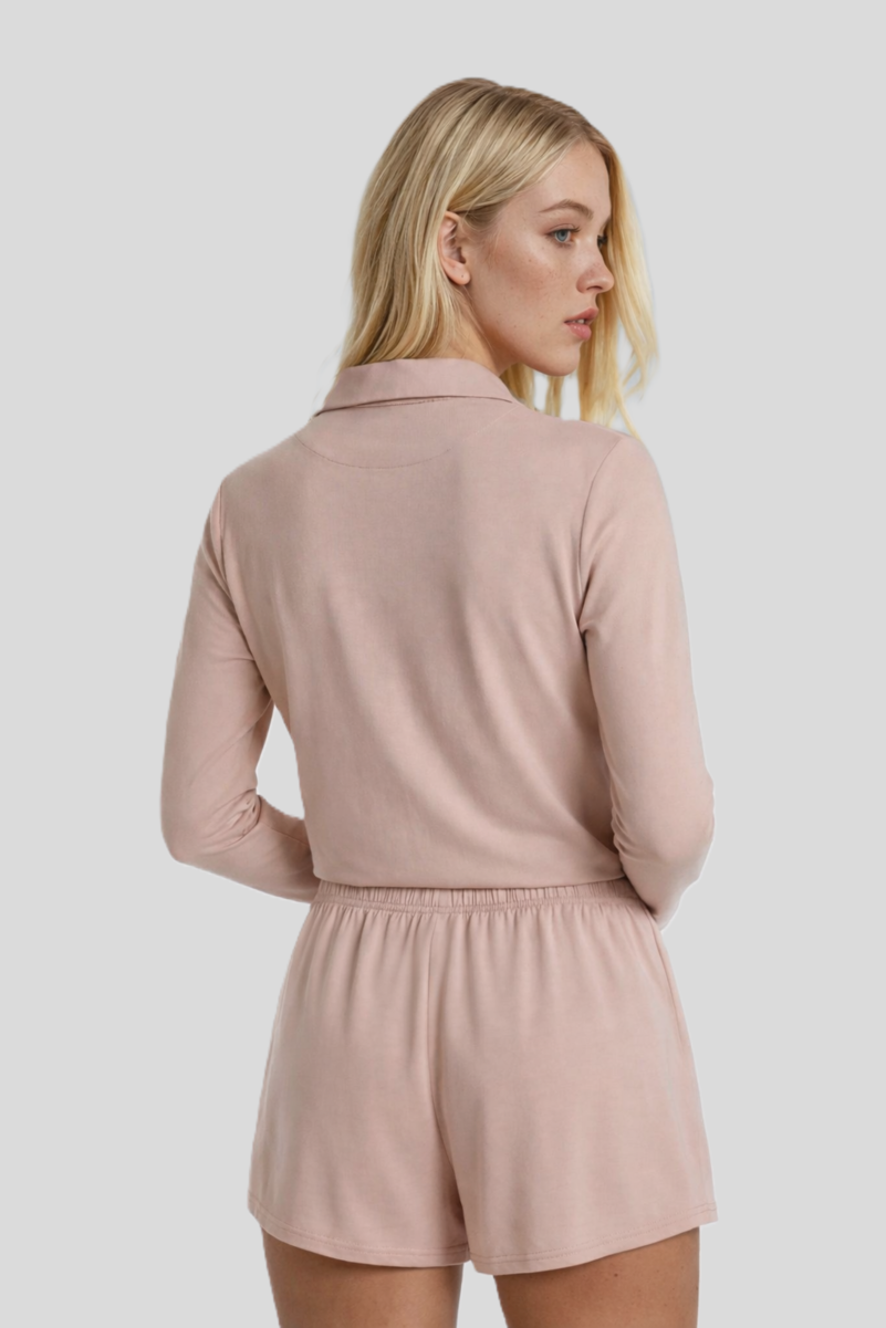 Two-Piece Pajama Short Set - Image 2