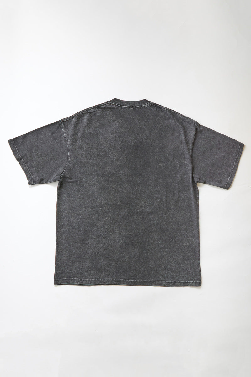 Mineral Wash Cotton Crew Tee - Image 6