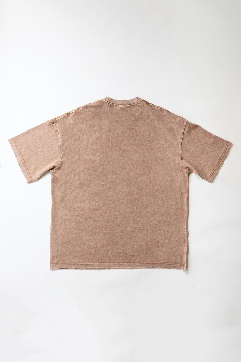 Mineral Wash Cotton Crew Tee - Image 9