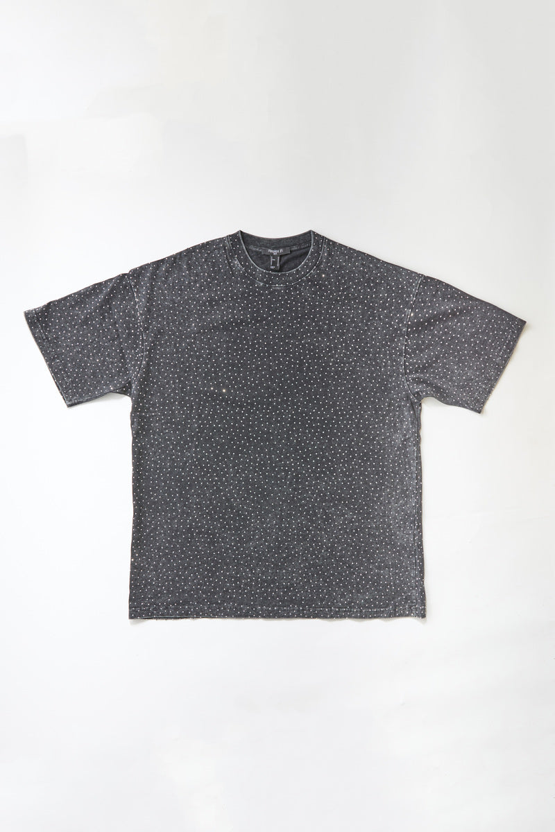 Studded Cotton Crew Tee - Image 3