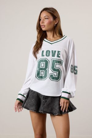 Love Long Sleeve Graphic Jersey