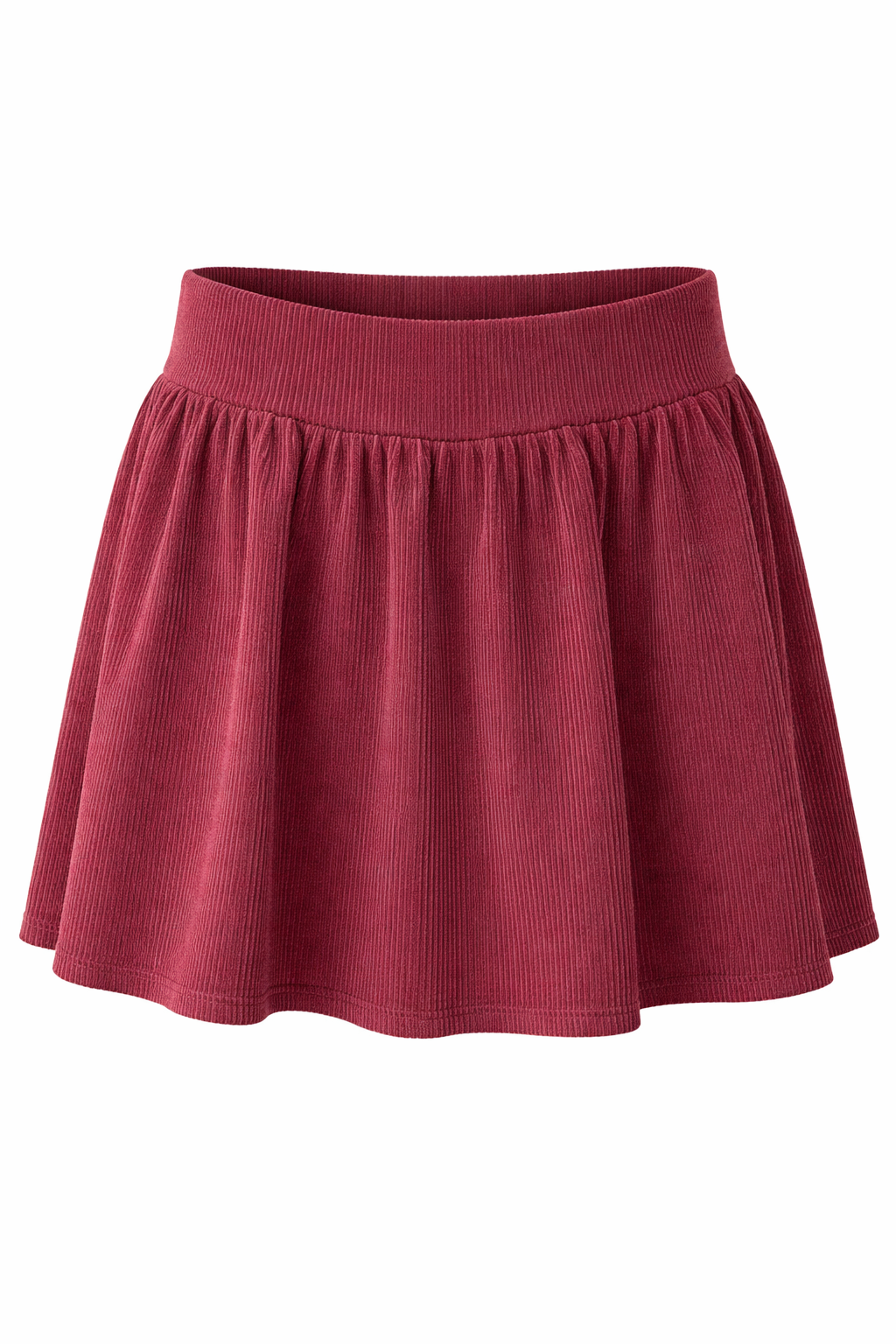 PLUS SIZE RIBBED LONG SLEEVE POLO AND SKORT SET - Image 4