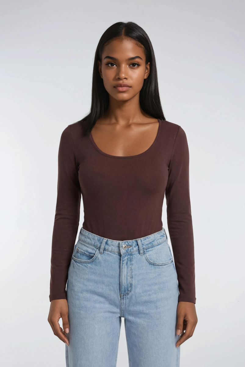 Scoop Neck Bodysuit - Image 6