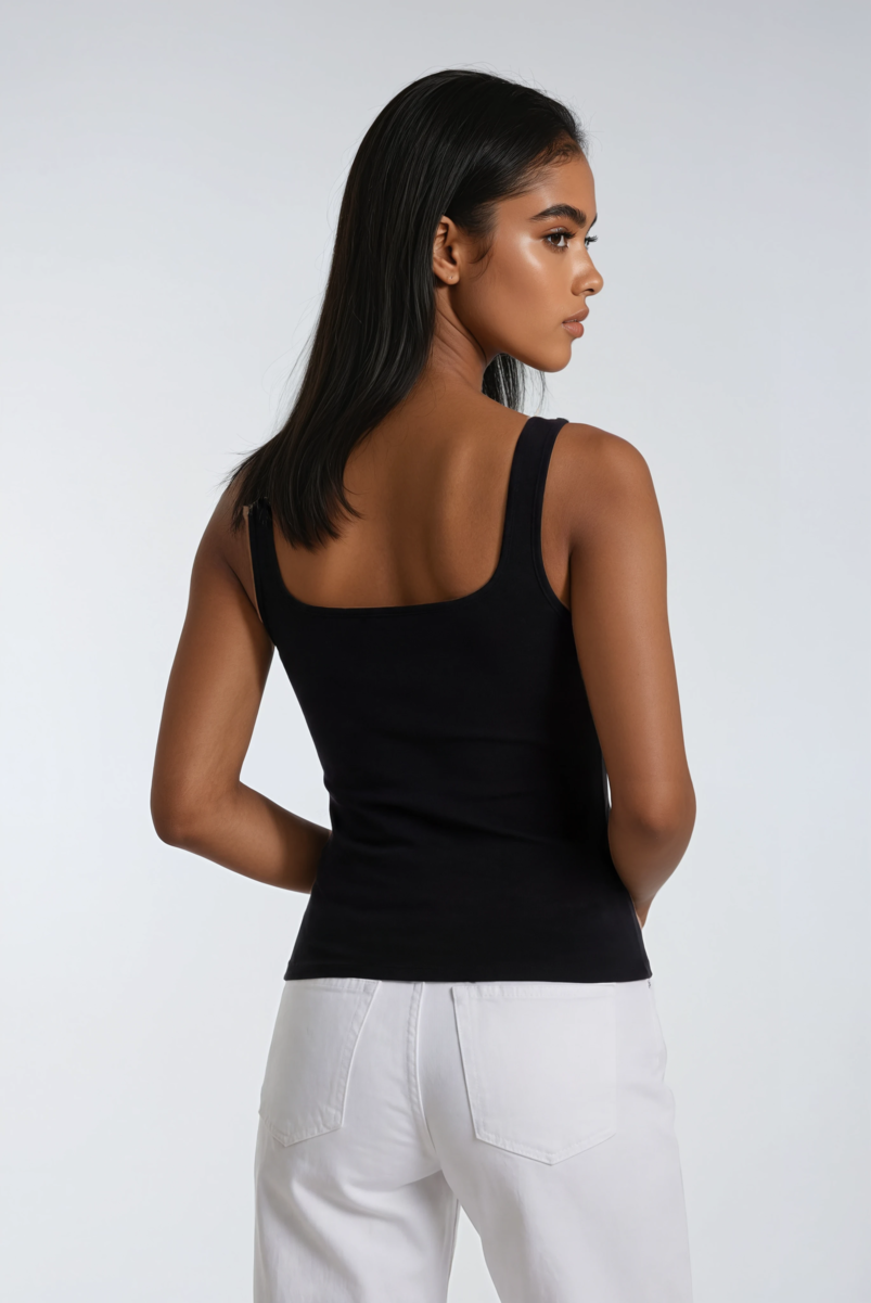 Square Neck Tank Top - Image 5