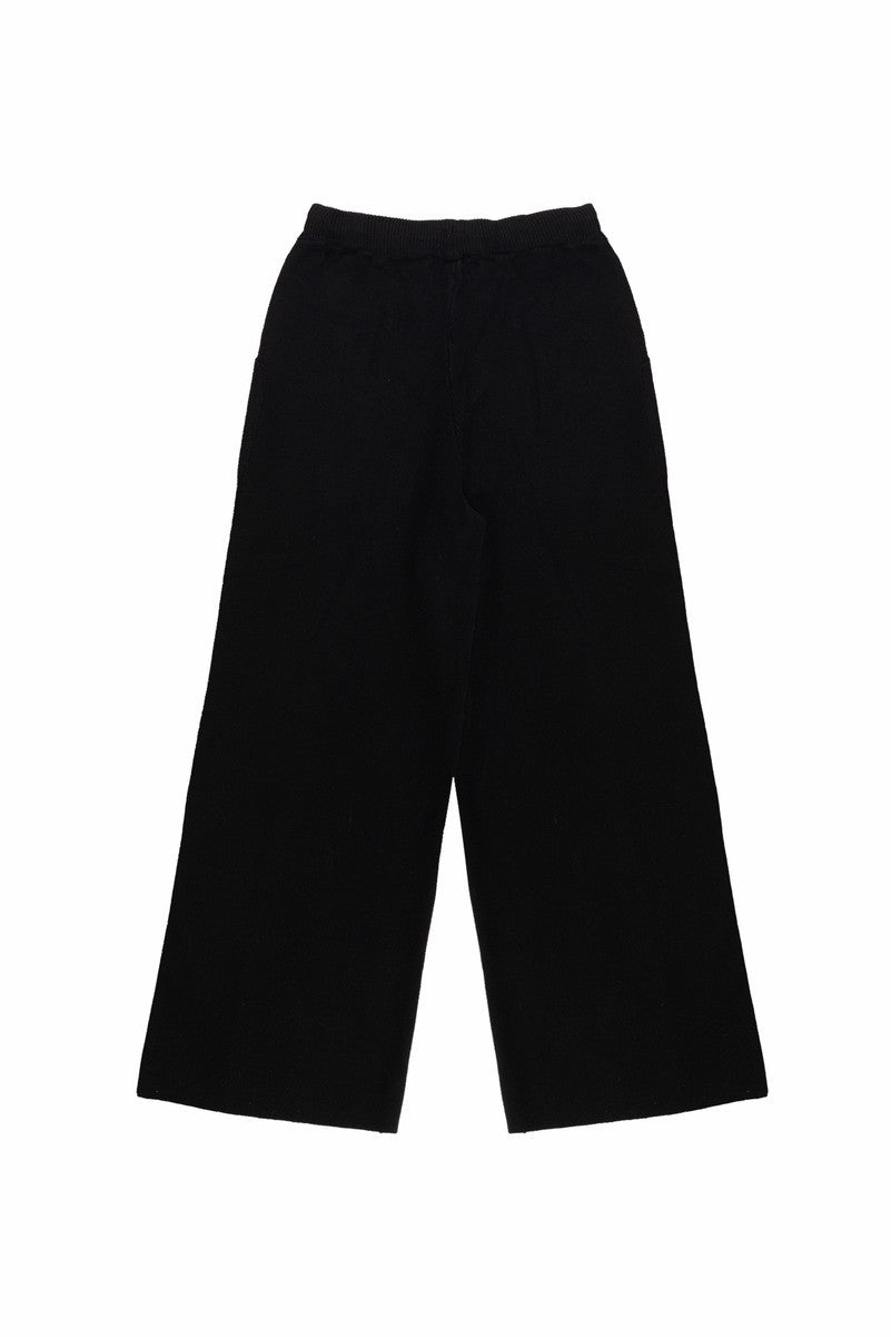 Drawstring Sweater Knit Pants - Image 4