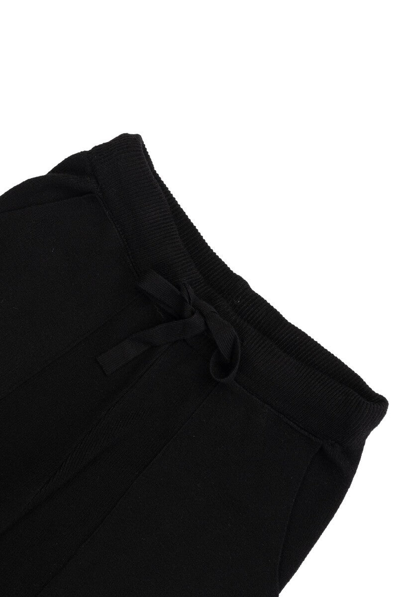 Drawstring Sweater Knit Pants - Image 5