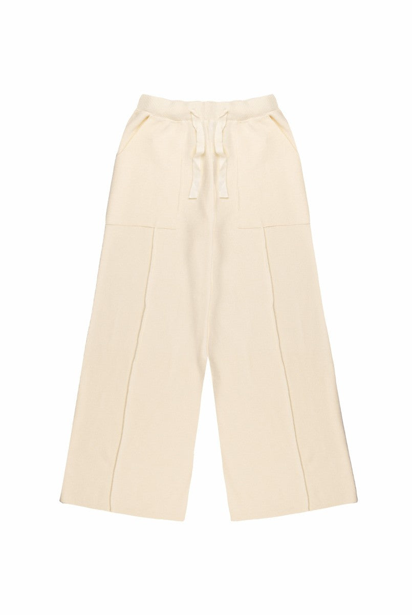 Drawstring Sweater Knit Pants - Image 8