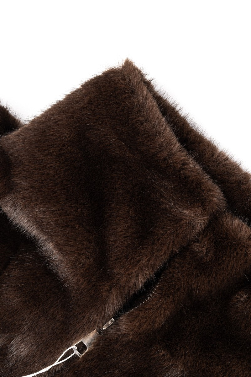 Faux Fur Jacket - Image 6