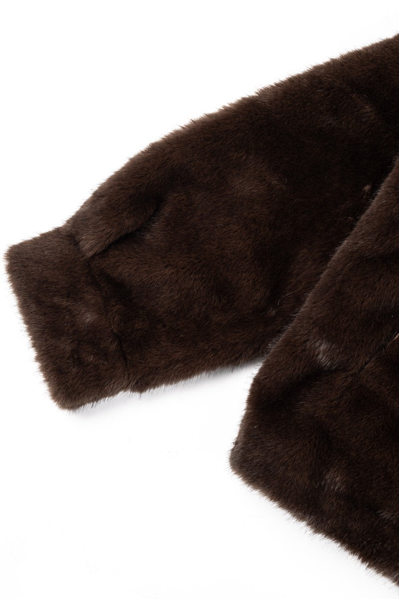 Faux Fur Jacket - Image 8