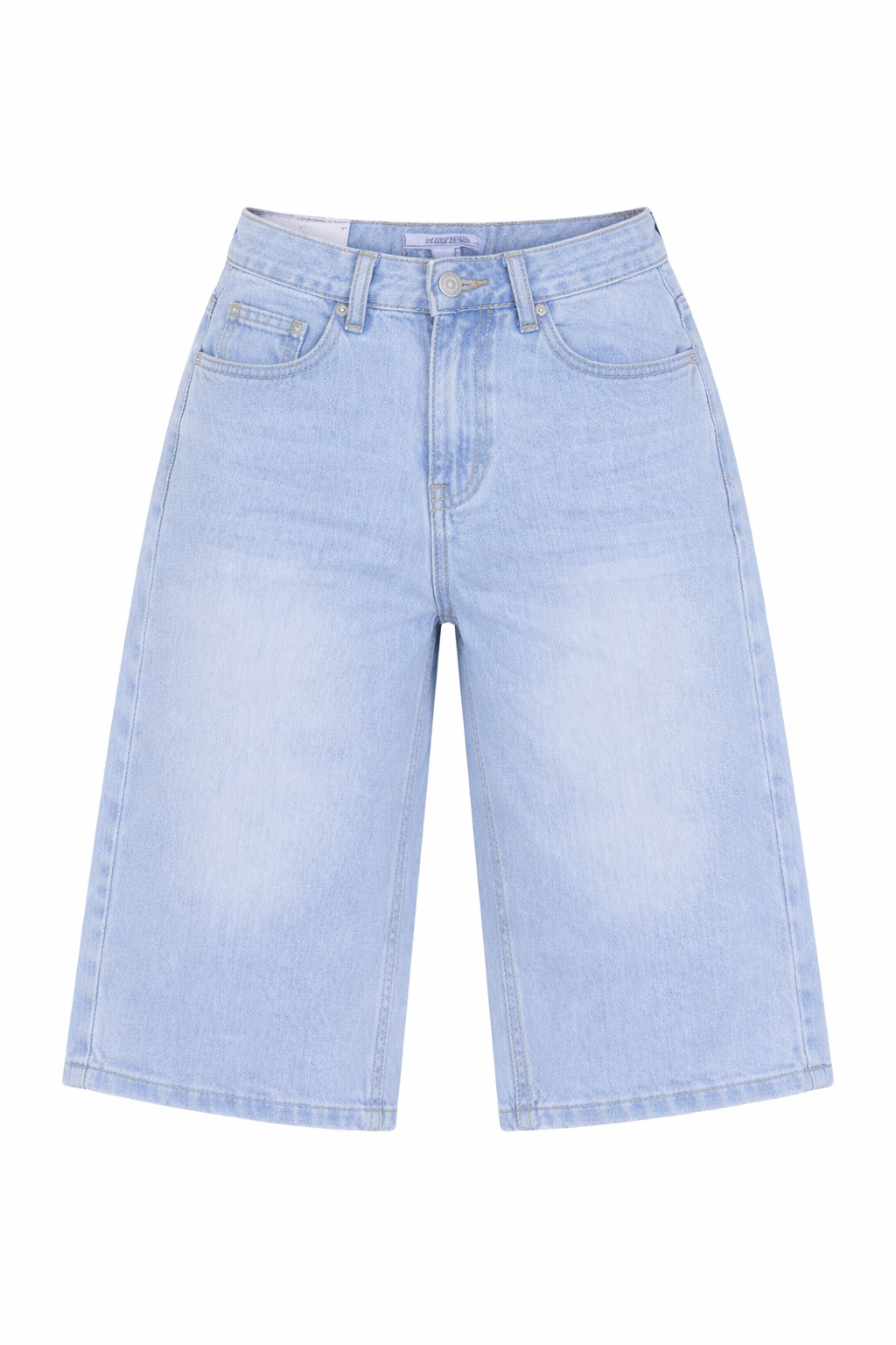Denim Bermuda Shorts - Image 4